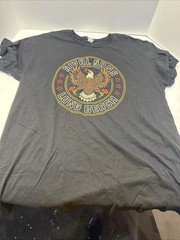 NWOT Rival Sons Long Beach CA Eagle Graphic Print Black T Shirt Size XXL
