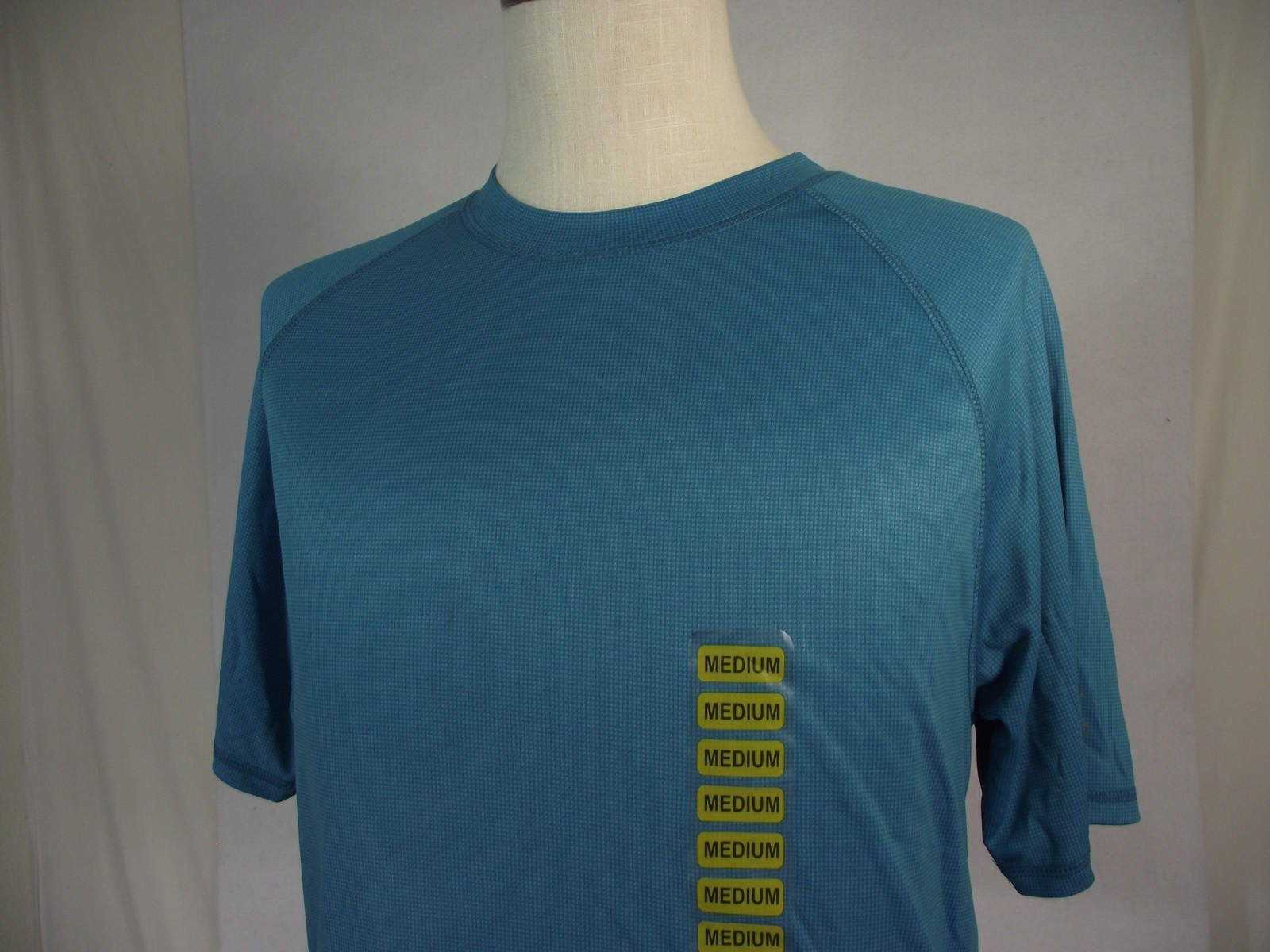Zeroxposur shirt Men's medium blue short-sleeve NEW with flaw gallery