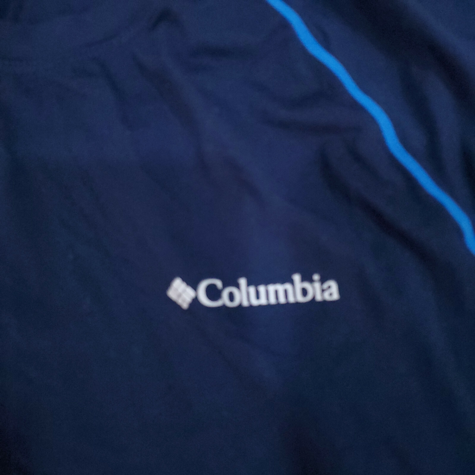 Columbia Shirt Men M Short Sleeve Blue Fishing Beach Outdoor OmniZero Microfiber gallery