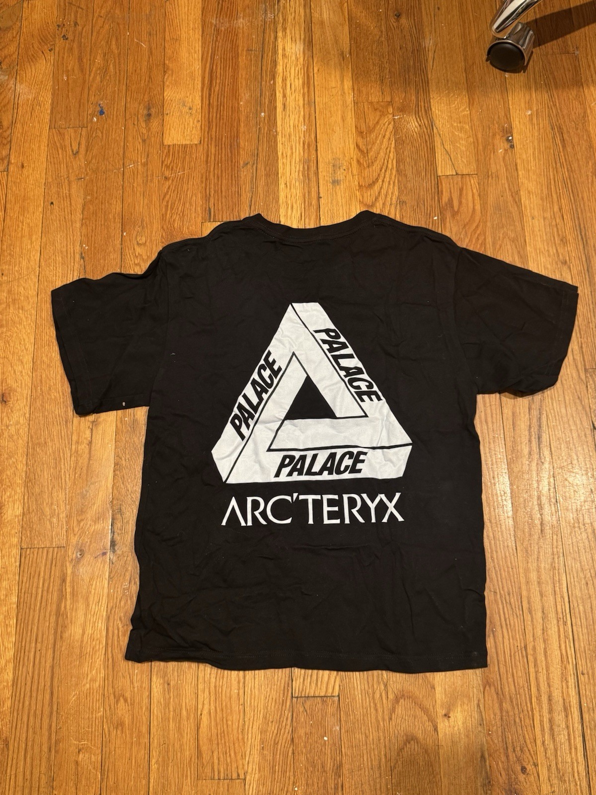 Arc'teryx x Palace Skateboards Black T-Shirt Size M Gorpcore gallery