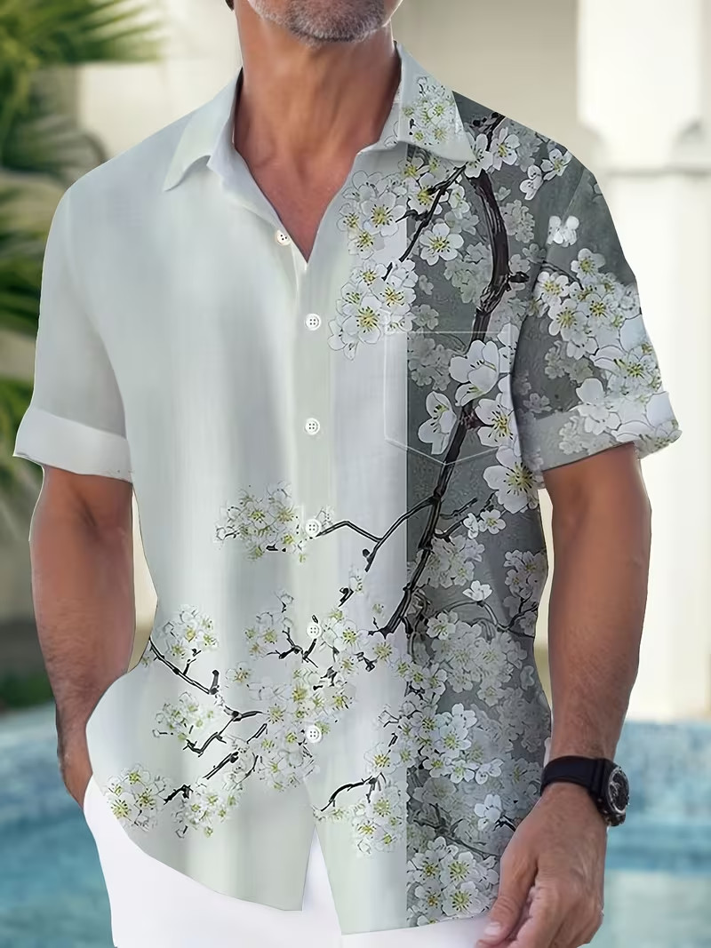 Hawaiian Floral – 3D Print Hawaiian Shirt – Adults & Youth