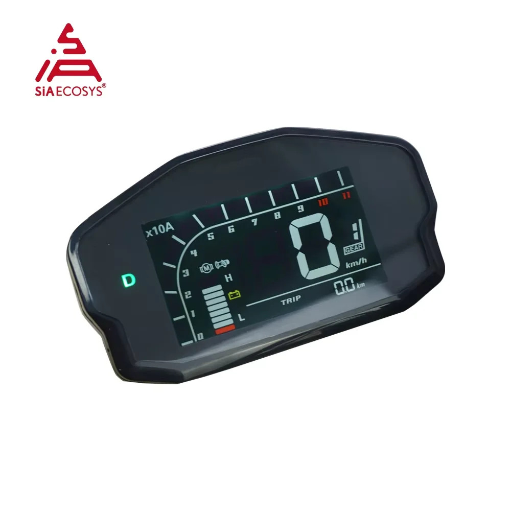 DKD Display CAN-BUS LIN Communication Optional LCD Speedometer Display for Votol