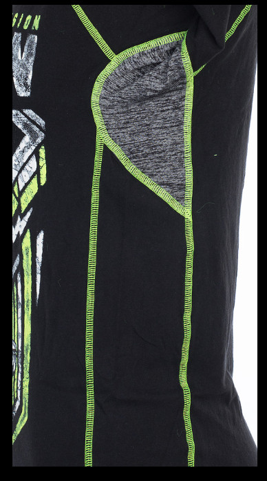 AMERICAN FIGHTER Black Neon Yellow VALDOSTA Athletic Graphic T-shirt NWT gallery