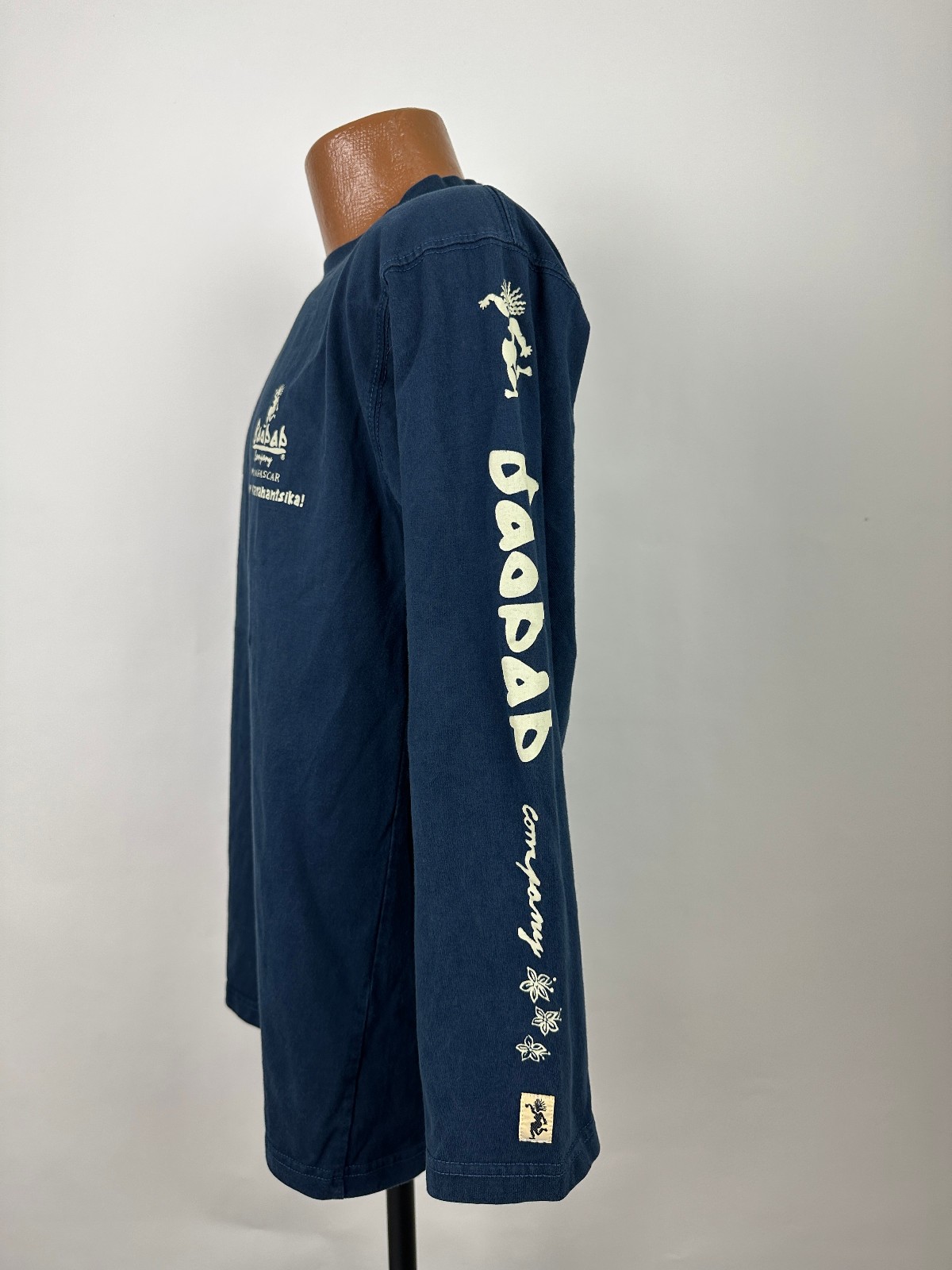 Beer Shirt Medium M Africa Madagascar Three Horses Pilsner Souvenir Navy Baobab gallery