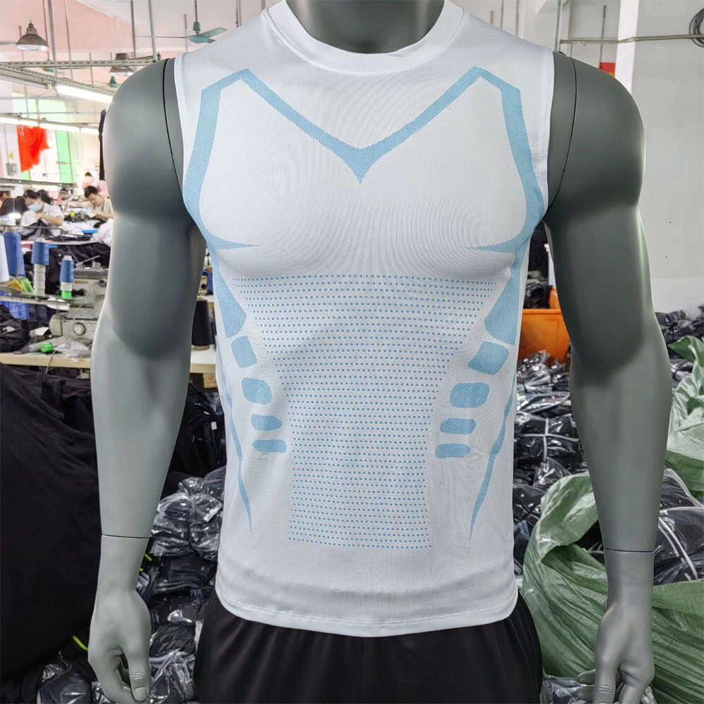 New Compression Shirt Version Shaping Sleeveless Vest Mens Comfortable Tank gallery