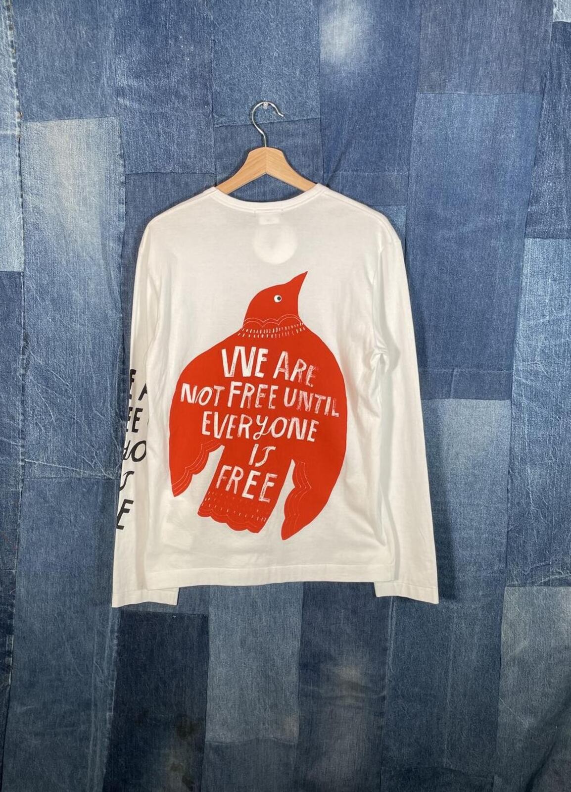 SS19 Comme Des Garcons Homme Longsleeve BNWT fit Small 18X27 gallery
