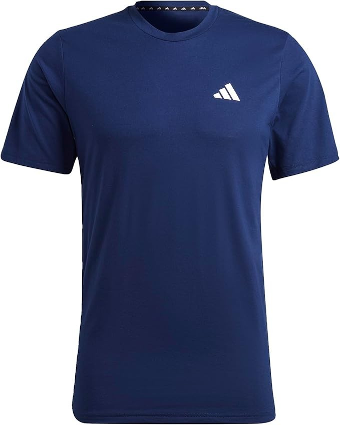 Brand New Adidas Mens Essentials Feelready Training T-Shirt - Navy - FREE SHIP gallery