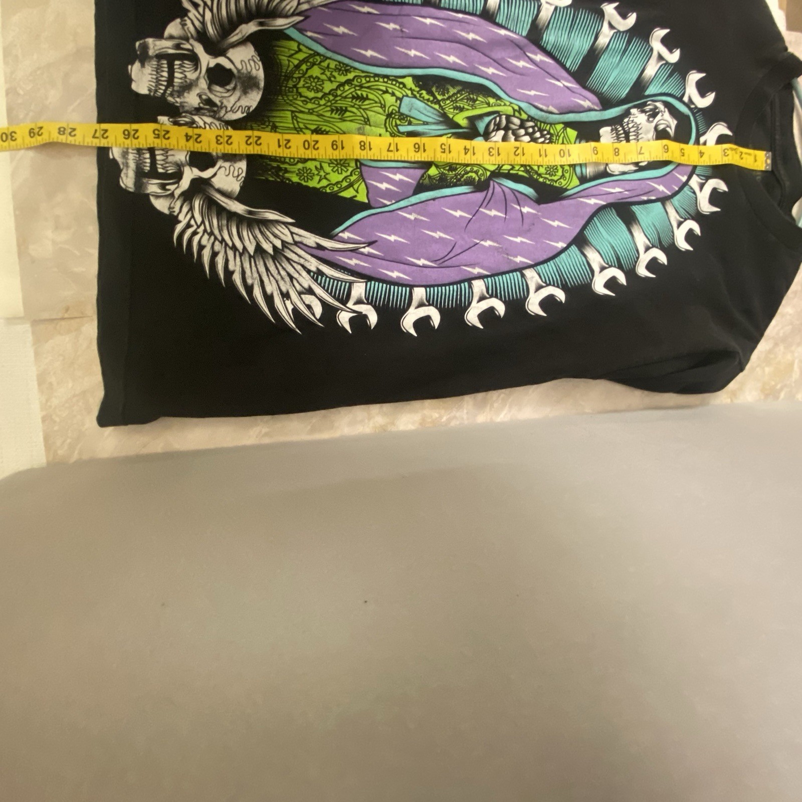 187 Inc T-Shirt Mens Medium One Eight Seven MX Secret Society Skeleton gallery