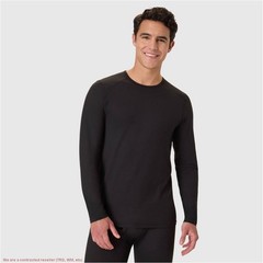 Hanes Men’s Thermal Long Sleeve Performance Shirt – Black XL *SEE DEAL!!!*