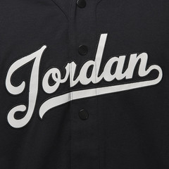 Jordan V-Neck Letter Single-Breasted Short Sleeve T-Shirt