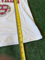 Harvard University Cool Spell Out Graphic T Shirt Size Small College Preppy