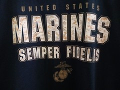 US Marines Semper Fideles 2xl Tshirt
