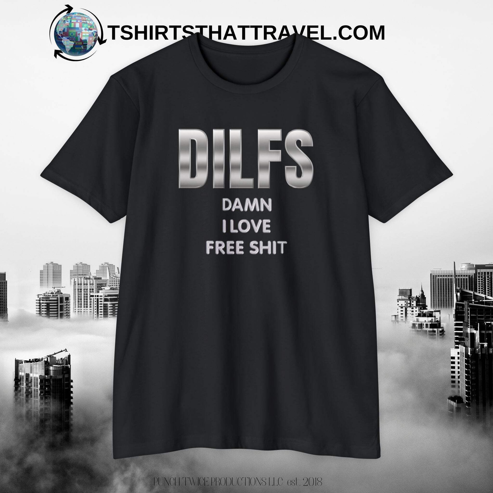 DILFS Unisex CVC Jersey T-shirt gallery