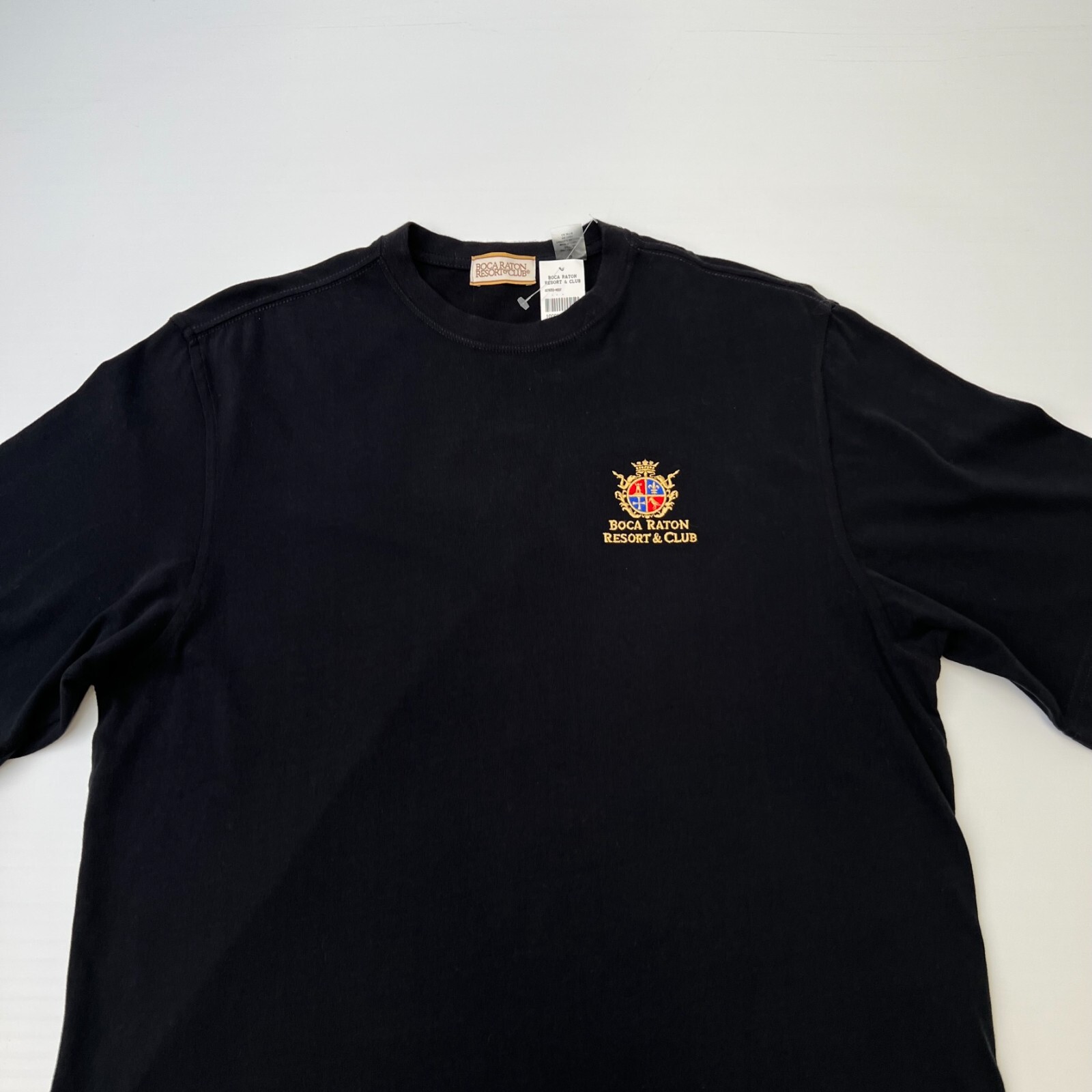 Boca Raton Resort Shirt Men Small Golf Club Spell Out Club Work Party Core Nw gallery