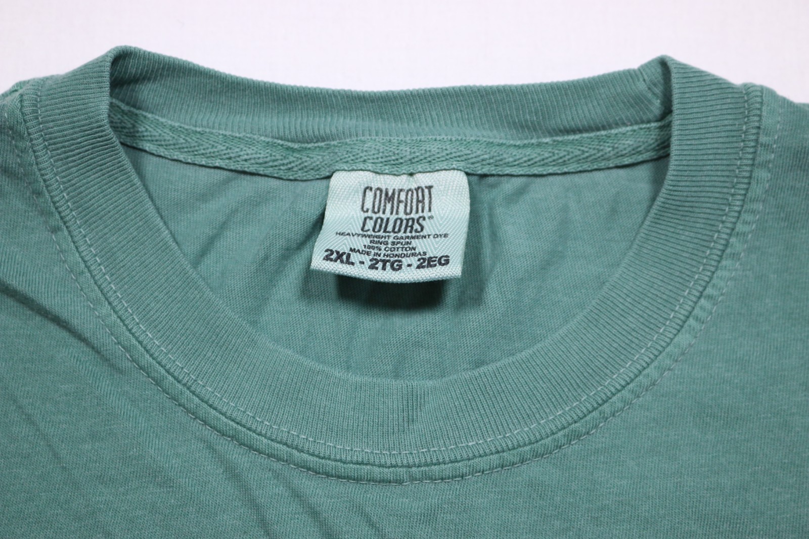 Comfort Colors Whales of the World Sea Life Aqua Green Graphic Tee 2XL Cotton gallery