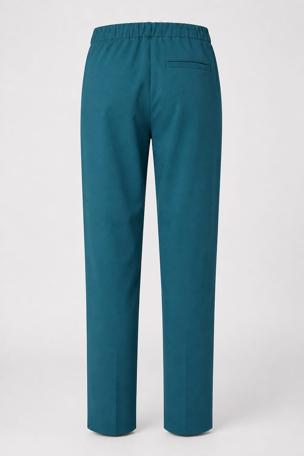 Vintage 1980s Teal Trousers Supermodel Style Minimalist Unisex gallery