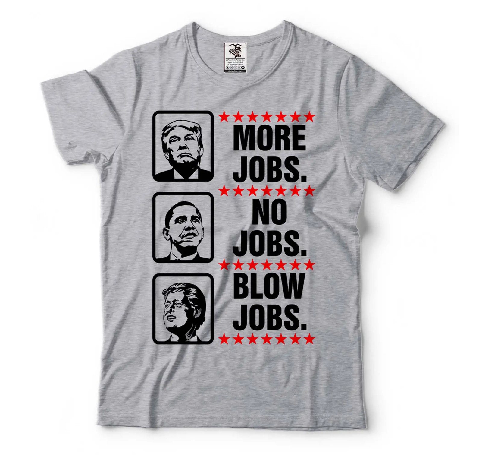Trump More Jobs Shirt Funny Political Tee Trump Lover Tee Trump 2024 Shirt gallery