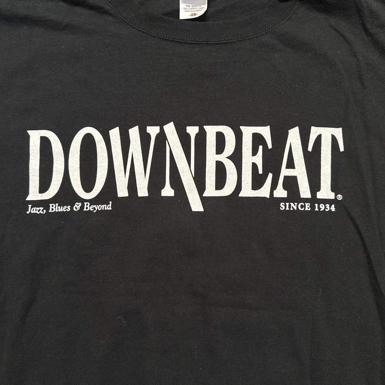 Vintage Down Beat Magazine 75th Anniversary Jazz T-Shirt Black Size 2XL Anvil gallery