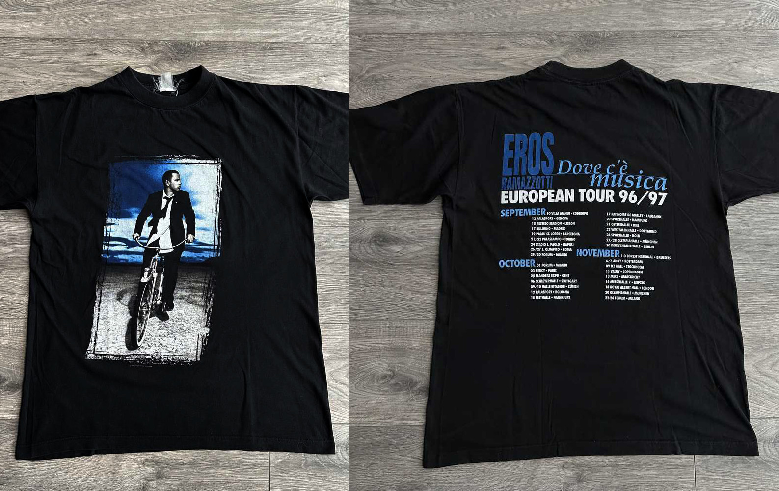 Vintage Eros Ramazzotti T-shirt All Size S to 5XL 2F1946 gallery