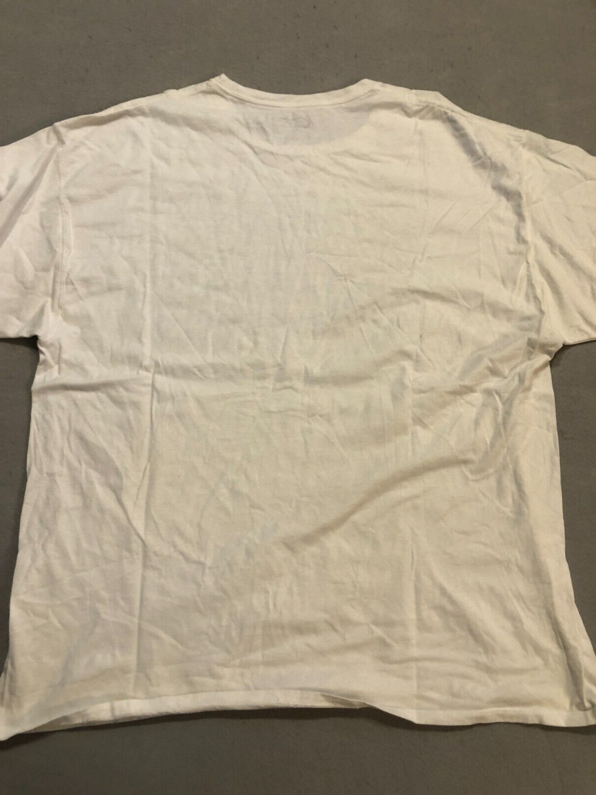 Champion Shirt Men's 2XL Layered Logo White Cotton Activewear/Casual gallery