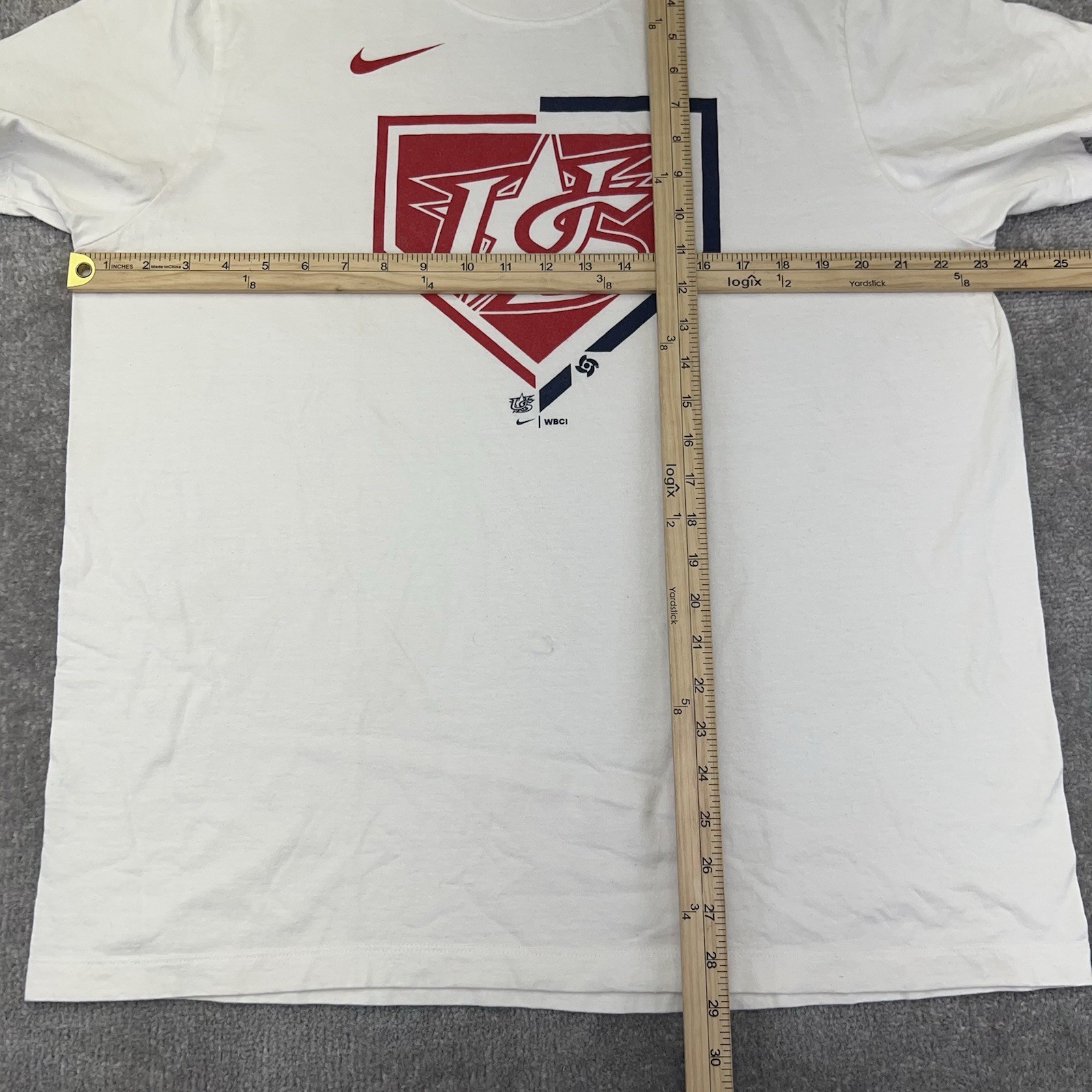 NIKE US Baseball T-Shirt 2026 World Baseball Graphic Logo Classic XL White NEW gallery