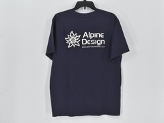 Men’s Alpine Design Short Sleeve Graphic T-Shirt in Deep Navy Size Large