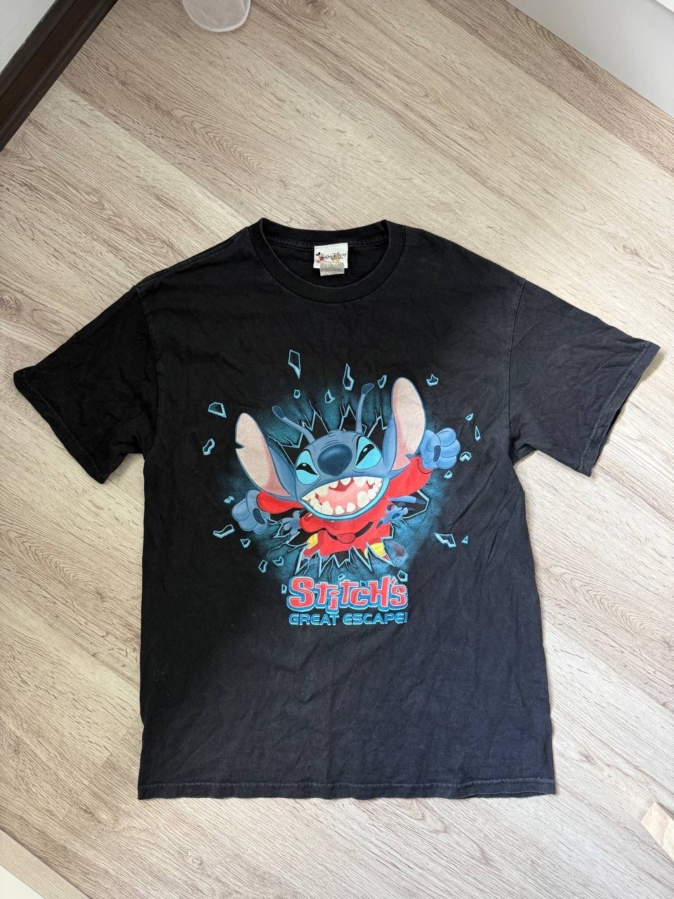 Rare Disney Lilo Stitch Double-Sided Print T-Shirt 00s gallery