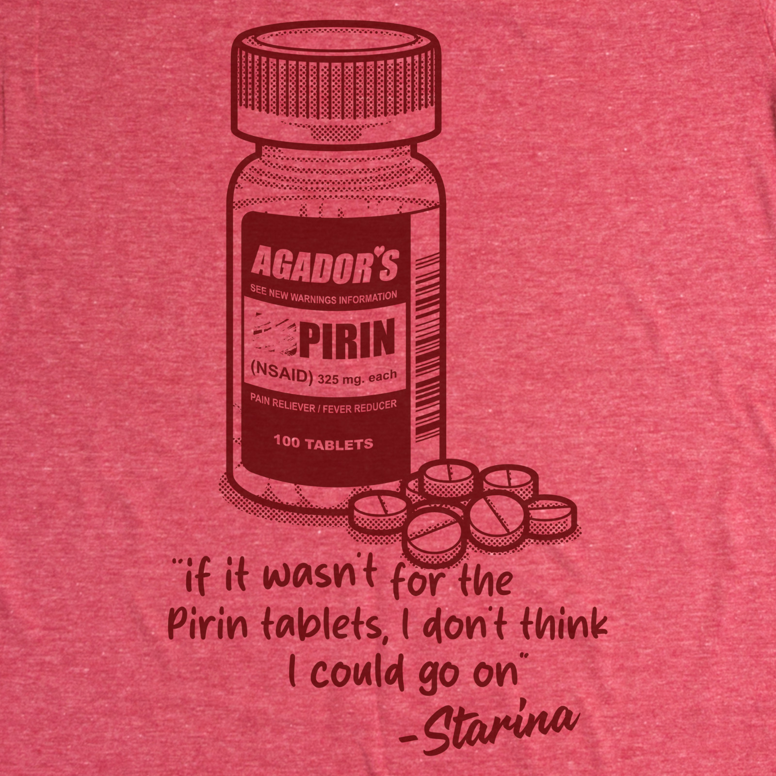 The Birdcage Starina Pirin Tablets Pride Month LGBT LGBTQ Drag Queen Tee T Shirt gallery