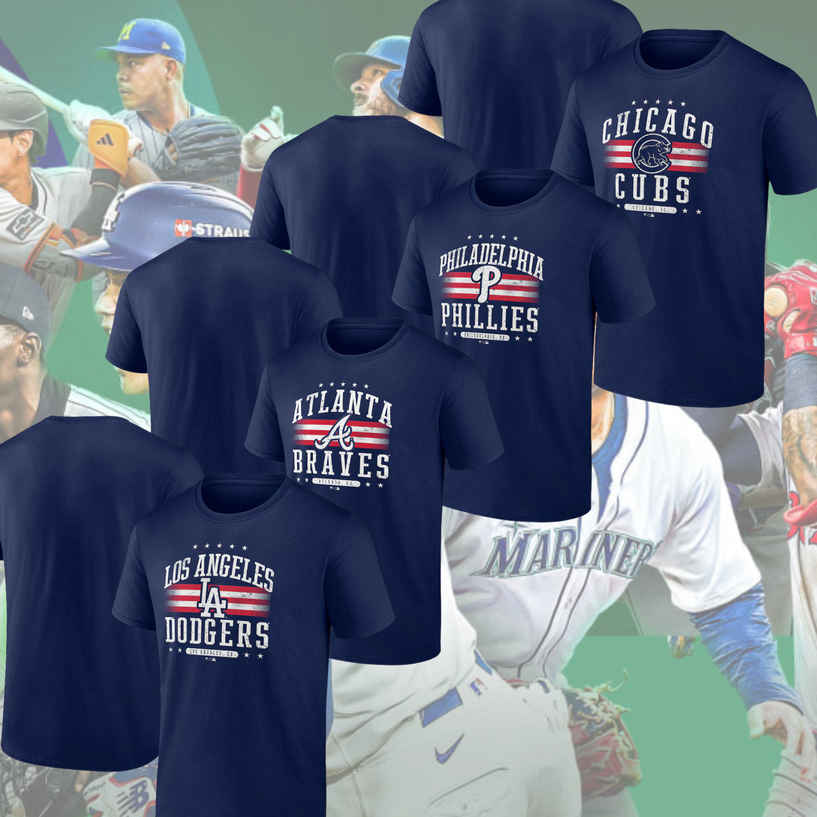 MLB Americana Team T-Shirt gallery