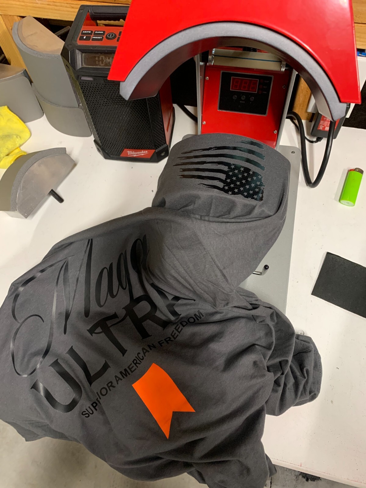 Large HackOPS (Grunt Style Fit) Maga Ultra Trump 2024 T-Shirt gallery