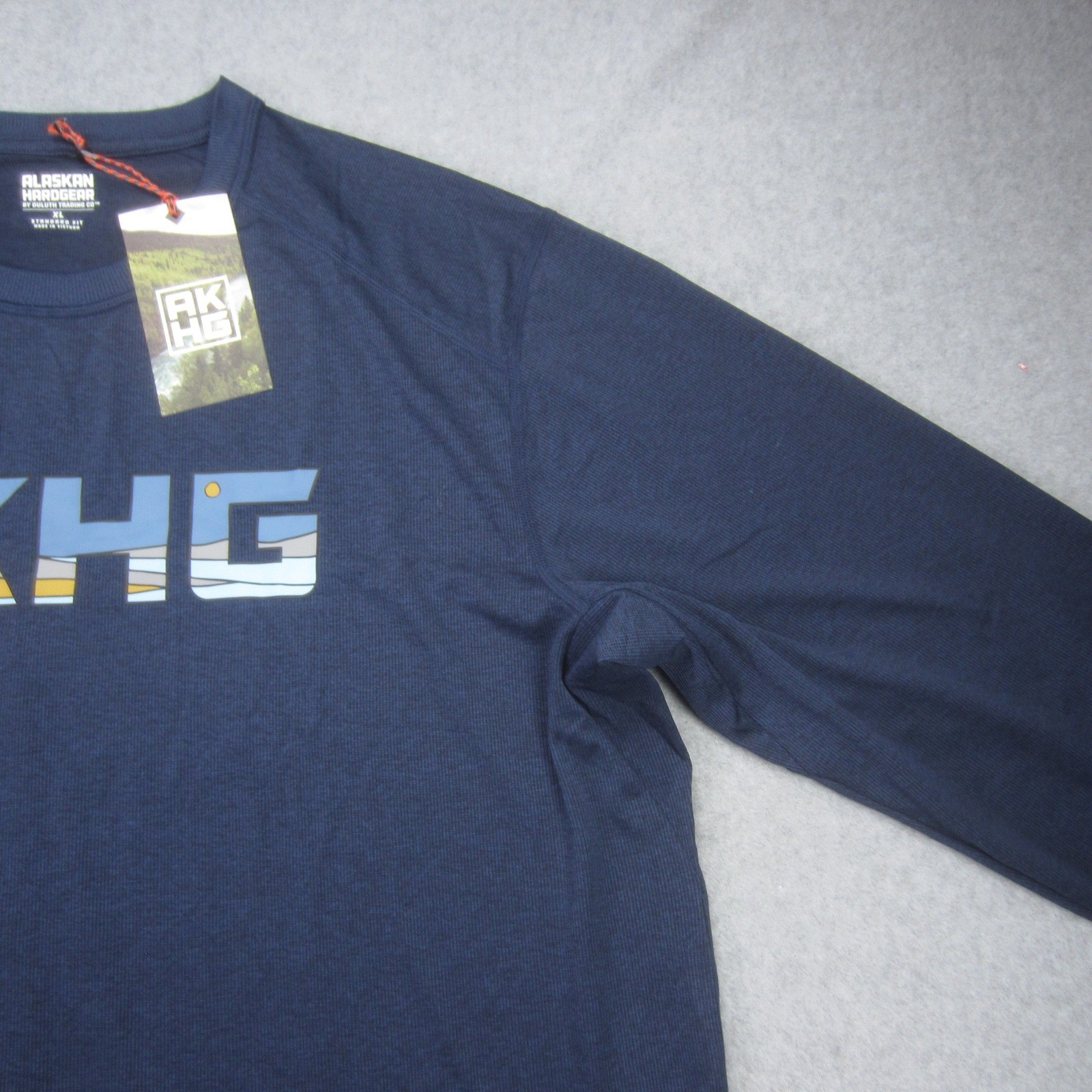 Alaskan Hardgear Duluth Shirt Mens XL Blue Tun-Dry Standard Fit Long Sleeve gallery