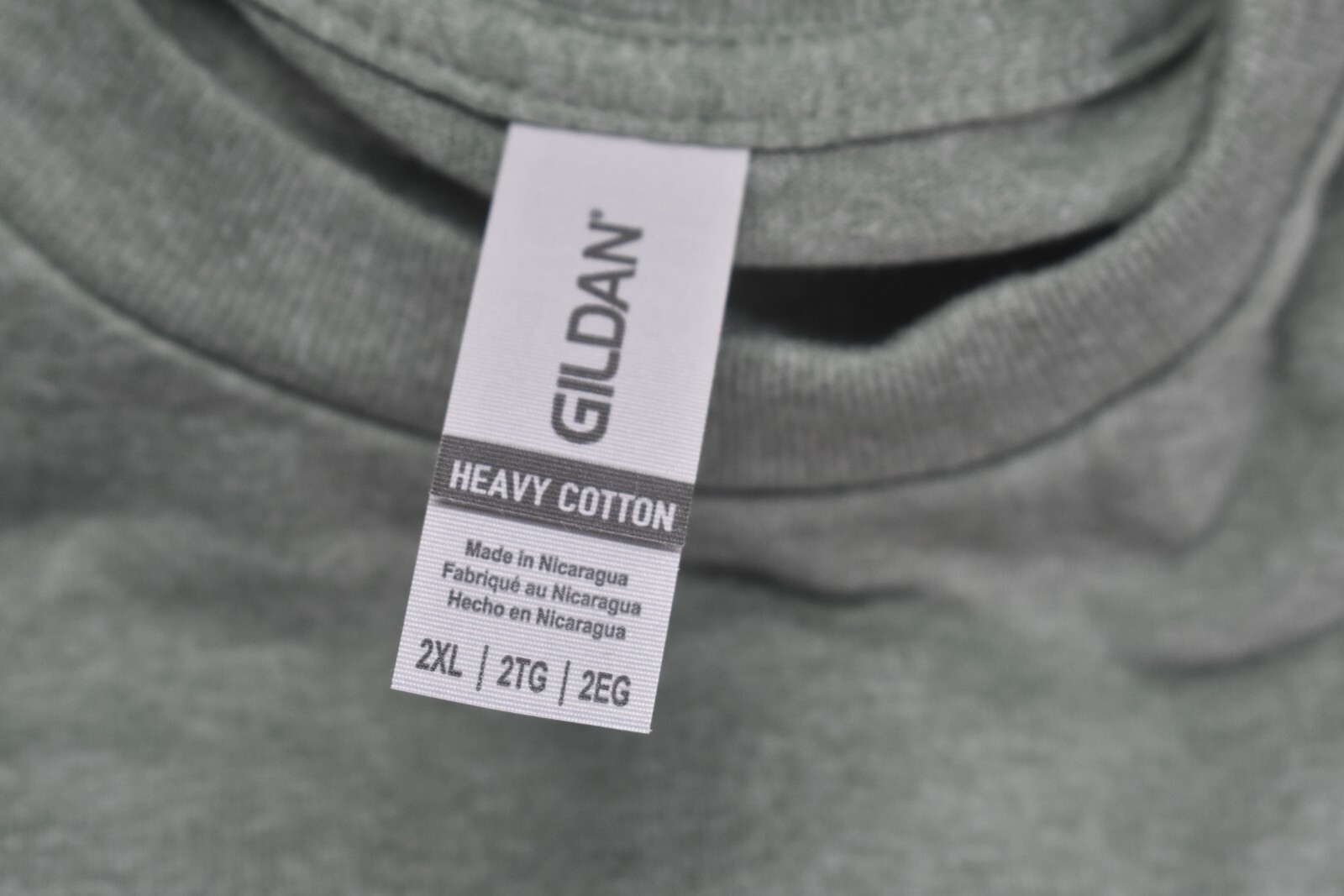 Gildan G500 Heavy Cotton 5.3 oz Blank Short Sleeve T-Shirts Case of 72 2XL Green gallery