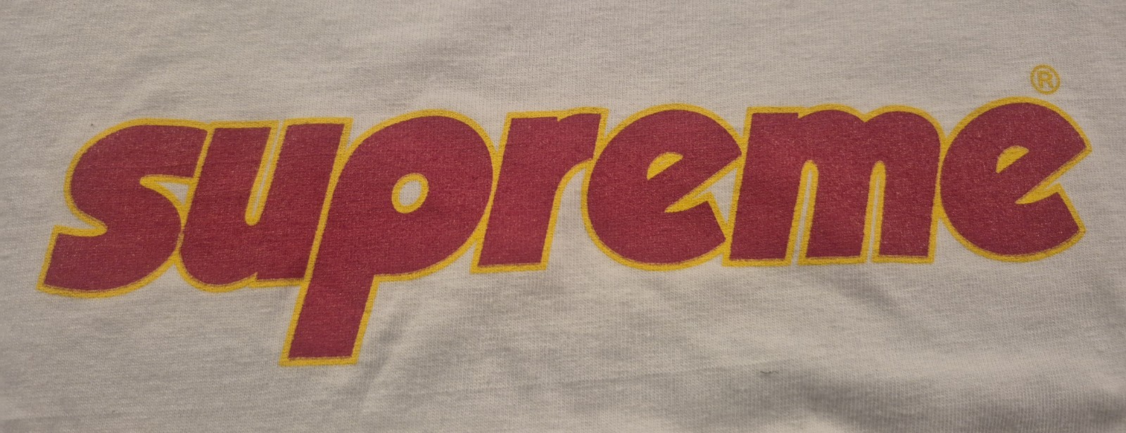 Supreme Pinline Tee White SS24 Logo T-Shirt Men's Size Xl NWOT gallery