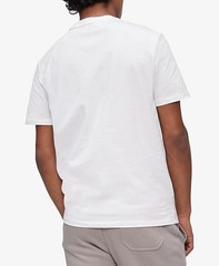 Calvin Klein Men’s Smooth Cotton Solid Crewneck T-Shirt, WHITE SIZE XXL NO-TAG