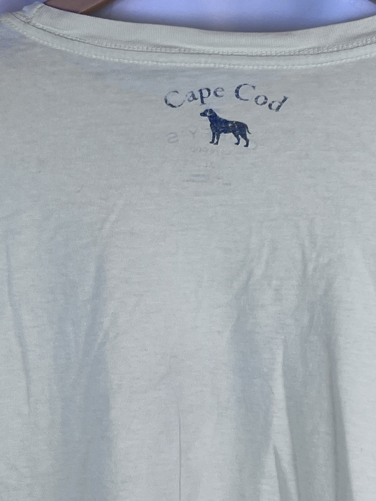 The Black Dog Shirt Mens Graphic Long Sleeve Beach Outdoor Yellow XL VGUC gallery