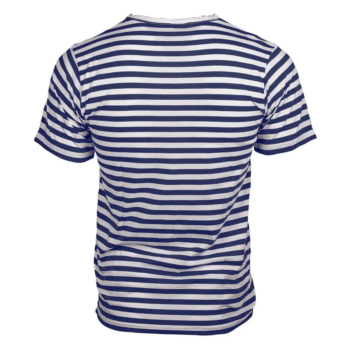 MIL-TEC Striped Sailor Telnyashka T-Shirt Blue/White Russian Navy Style 11016000 gallery