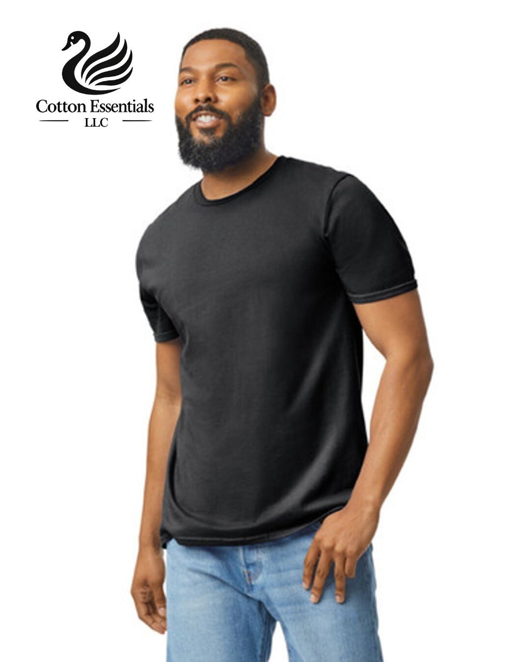 Gildan (6-pack) Black Solid Ultra Cotton Short Sleeve Blank Tee T-Shirt S-XXL gallery