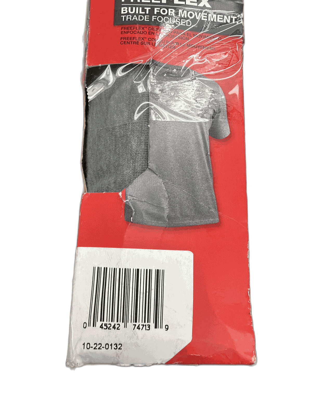 Milwaukee Men's Medium Gray Cotton/Polyester Short-Sleeve Hybrid Work T-Shirt