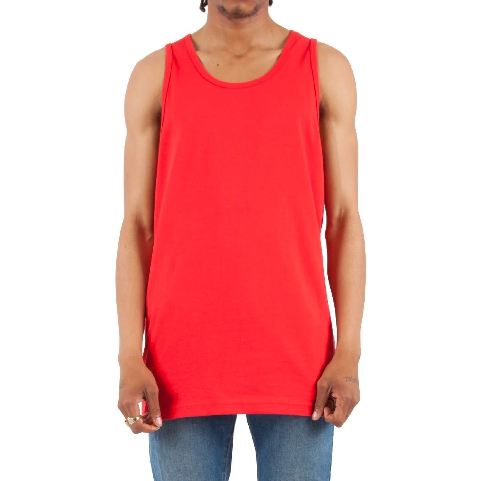 SHAKAWEAR MENS ACTIVE TANK TOP SHAKA WEAR CASUAL SLEEVELESS TANK TOP GYM SUMMER gallery