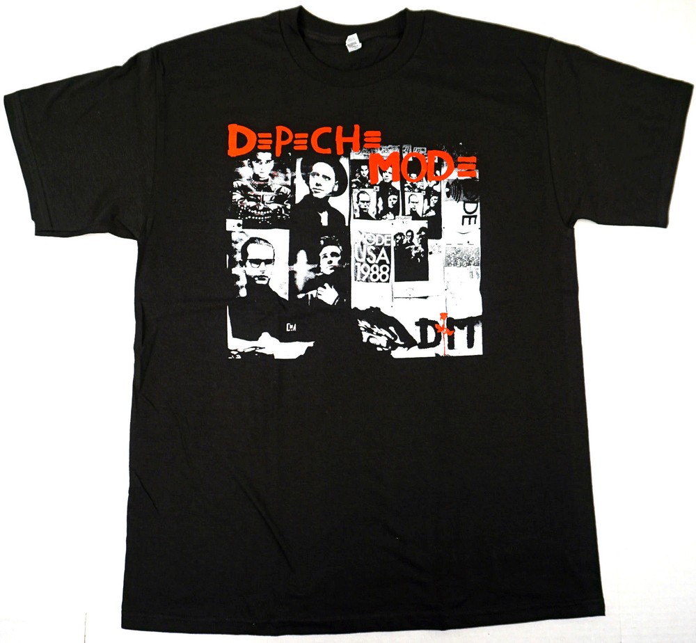 DEPECHE MODE T-shirt Distressed 101 Album Cover Tee Men M-2XL New