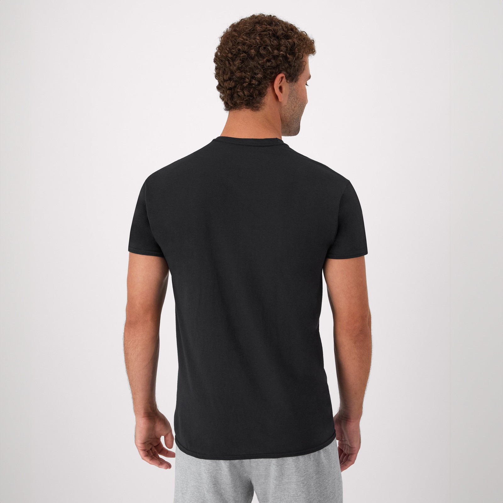 Hanes T-Shirt 6-Pack Men's ComfortSoft TAGLESS Crewneck Short Sleeve Tee Value gallery