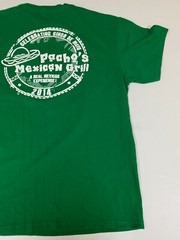 Cinco De Mayo Mens shirt Extra Large green skeletons fiesta 2014