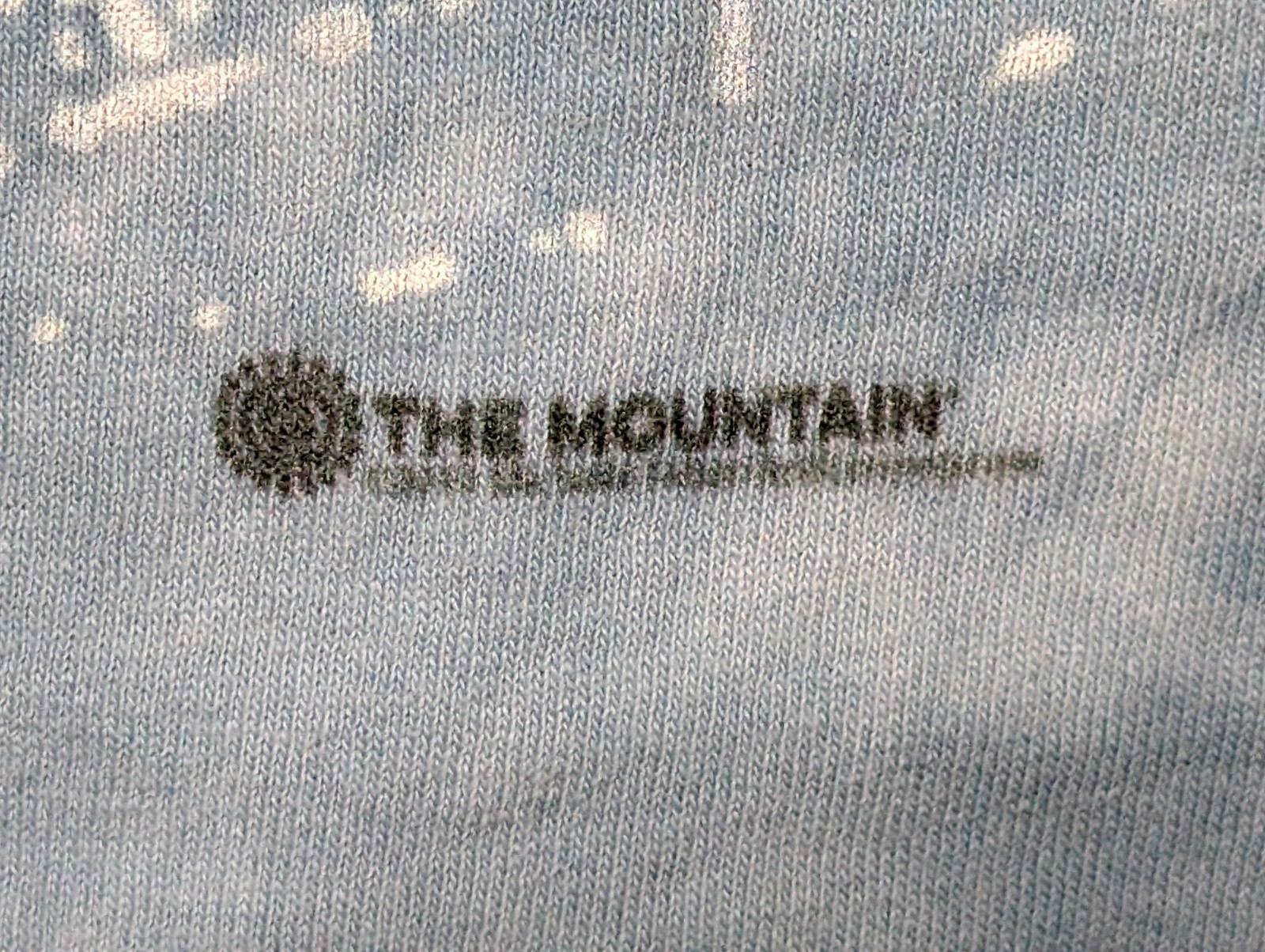 Rainforest Cafe By The Mountain Men's T-shirt Blue "Colorful Elephant" 2XL #5615 gallery