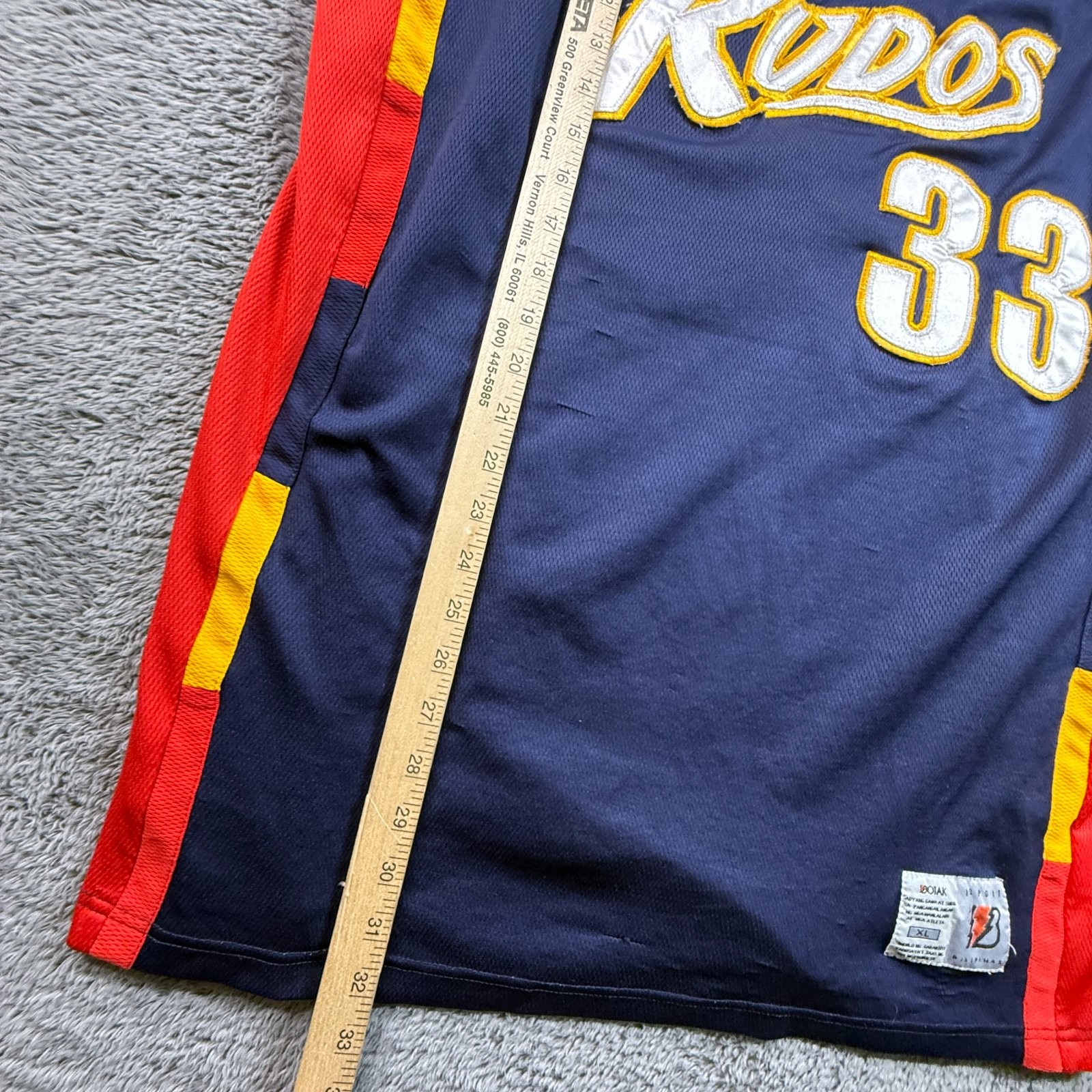 Botak Isport Jersey Philippines Basketbal Kudos #33 Mens XL Filipino Ball gallery