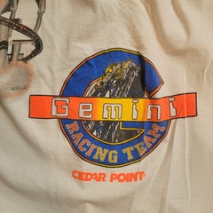 Vintage 90’s Cedar Point All Over Print T Shirt Mens Size XL/2X USA Made 4A