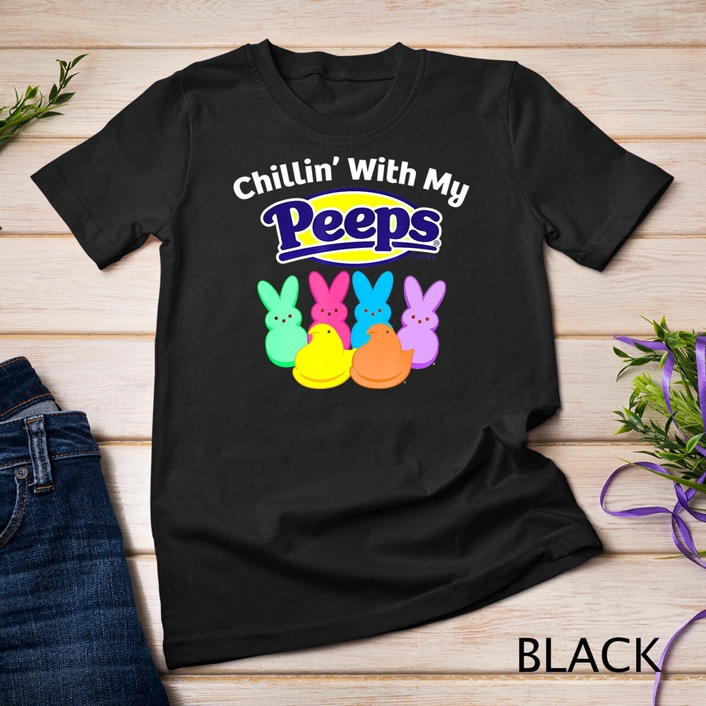 Peeps Easter Chillin’ With My Peeps T-Shirt Unisex T-shirt