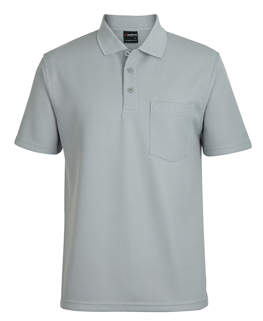 Jb's wear Podium Textured Waffle Pocket Polo With Cool Moisture Wicking Fabric gallery