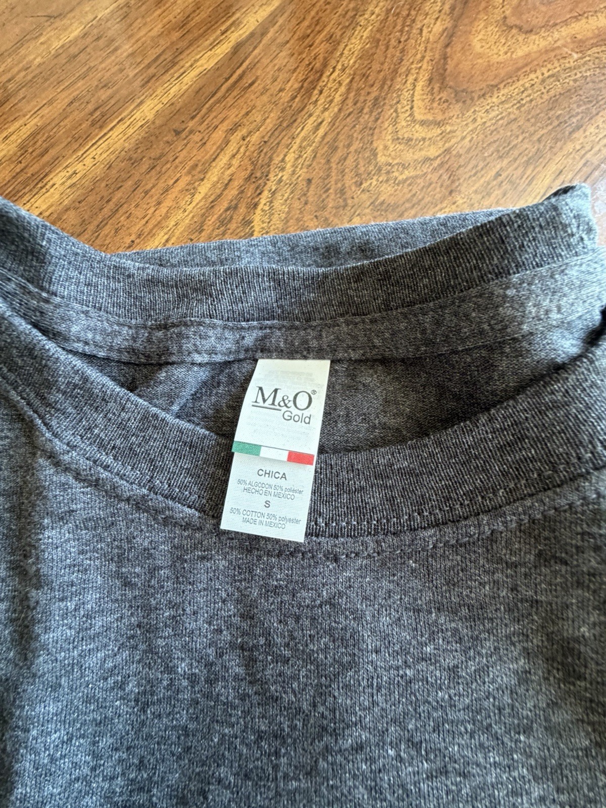 M&O Gold Star Wars Yoda Graphic Gray Men's S Crew Neck T-Shirt gallery