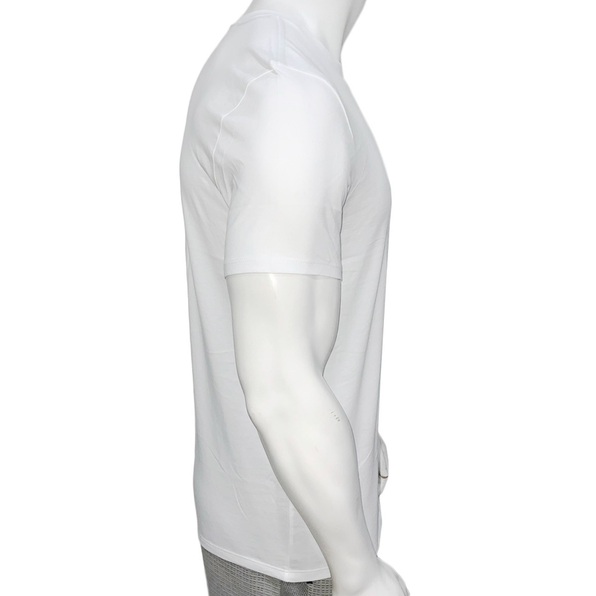 TOMMY HILFIGER MSRP$39.50 MEN'S WHITE CREW NECK SHORT SLEEVE T-SHIRT SIZE L gallery