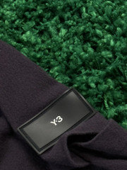 Y-3 Crepe Jersey Long Double Sleeve Tee Purple Large Y3
